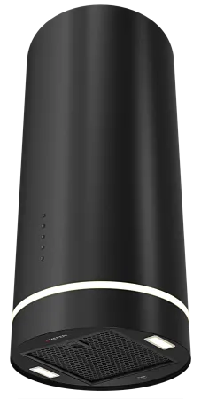 Вытяжка кухонная цилиндрическая настенная MEFERI TUBE35BK COMFORT, 35 см, черная, производительность 1200 м3/ч, 3 скорости, низкий уровень шума, режимы отвод и рециркуляция, гарантия 3 года Вытяжка кухонная цилиндрическая настенная MEFERI TUBE35BK COMFORT, 35 см, черная, производительность 1200 м3/ч, 3 скорости, низкий уровень шума, режимы отвод и рециркуляция, гарантия 3 года