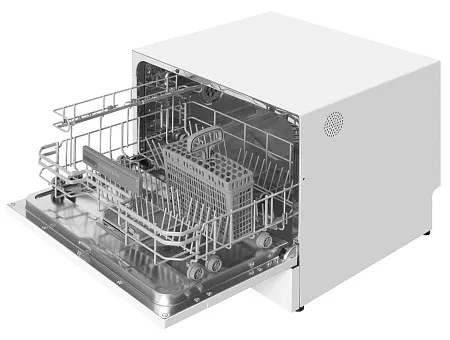 Посудомоечная машина настольная отдельностоящая MEFERI MDW4581WH FS COMPACT POWER Посудомоечная машина настольная отдельностоящая MEFERI MDW4581WH FS COMPACT POWER