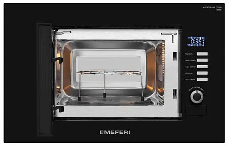 Микроволновая печь встраиваемая MEFERI MMO6020BK SLIM POWER Микроволновая печь встраиваемая MEFERI MMO6020BK SLIM POWER