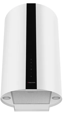 Вытяжка кухонная цилиндрическая настенная MEFERI TUBE40WH COMFORT PLUS, 40 см, белая, производительность 1200 м3/ч, 5 скоростей, низкий уровень шума, режимы отвод и рециркуляция, сенсорное управление, гарантия 3 года Вытяжка кухонная цилиндрическая настенная MEFERI TUBE40WH COMFORT PLUS, 40 см, белая, производительность 1200 м3/ч, 5 скоростей, низкий уровень шума, режимы отвод и рециркуляция, сенсорное управление, гарантия 3 года