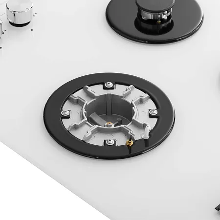 Варочная панель газовая MEFERI MGH453WH GLASS POWER Варочная панель газовая MEFERI MGH453WH GLASS POWER