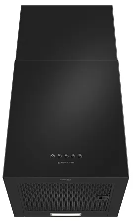 Кубическая вытяжка кухонная MEFERI ROOMBOX40BK LIGHT, пристенная, 40 см, черная, квадратная, производительность 650 м3/ч, 3 скорости, низкий уровень шума, режимы отвод и рециркуляция, гарантия 3 года Кубическая вытяжка кухонная MEFERI ROOMBOX40BK LIGHT, пристенная, 40 см, черная, квадратная, производительность 650 м3/ч, 3 скорости, низкий уровень шума, режимы отвод и рециркуляция, гарантия 3 года