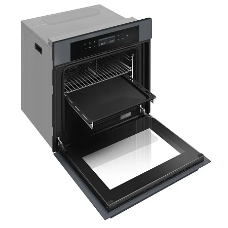 Комплект встраиваемой техники MEFERI 60см серый MS60GR27 Комплект встраиваемой техники MEFERI 60см серый MS60GR27