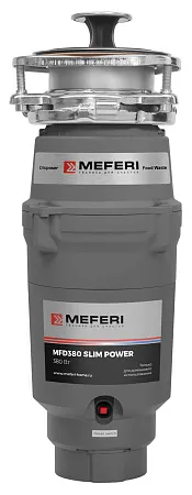 Измельчитель пищевых отходов узкий MEFERI MFD380 SLIM POWER с беспроводной кнопкой в комплекте Измельчитель пищевых отходов узкий MEFERI MFD380 SLIM POWER с беспроводной кнопкой в комплекте