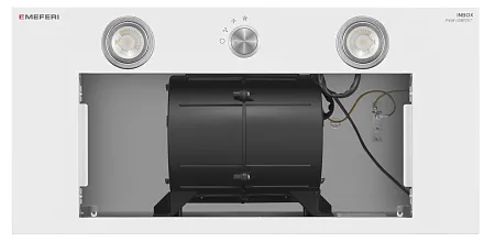 Вытяжка кухонная MEFERI INBOX60WH PUSH COMFORT, 60 см, встраиваемая, белая, производительность 950 м3/ч, 3 скорости, с утапливаемым переключателем, низкий уровень шума, режимы отвод и рециркуляция, гарантия 3 года Вытяжка кухонная MEFERI INBOX60WH PUSH COMFORT, 60 см, встраиваемая, белая, производительность 950 м3/ч, 3 скорости, с утапливаемым переключателем, низкий уровень шума, режимы отвод и рециркуляция, гарантия 3 года