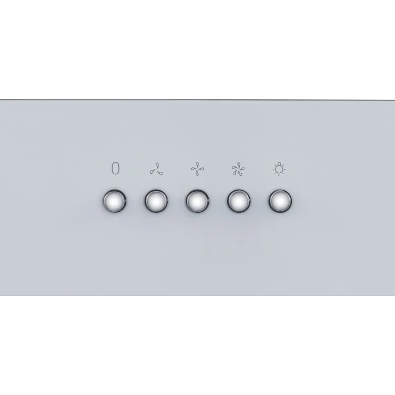 Вытяжка кухонная MEFERI SMARTBOX60WH LIGHT, 60 см, встраиваемая, белая, производительность 650 м3/ч, 3 скорости, низкий уровень шума, режимы отвод и рециркуляция, гарантия 3 года