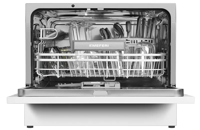 Посудомоечная машина настольная отдельностоящая MEFERI MDW4581WH FS COMPACT POWER