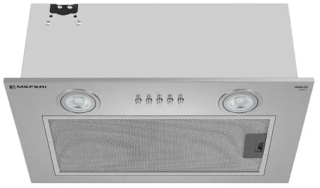 Вытяжка кухонная MEFERI INBOX45IX LIGHT, 45 см, встраиваемая, серая, производительность 650 м3/ч, 3 скорости, низкий уровень шума, режимы отвод и рециркуляция, гарантия 3 года Вытяжка кухонная MEFERI INBOX45IX LIGHT, 45 см, встраиваемая, серая, производительность 650 м3/ч, 3 скорости, низкий уровень шума, режимы отвод и рециркуляция, гарантия 3 года