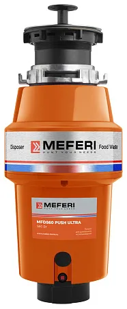 Измельчитель пищевых отходов MEFERI MFD560 PUSH ULTRA с пневмокнопкой в комплекте Измельчитель пищевых отходов MEFERI MFD560 PUSH ULTRA с пневмокнопкой в комплекте