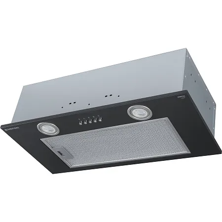 Вытяжка кухонная MEFERI INBOX60BK LIGHT, 60 см, черная, производительность 650 м3/час,  3 скорости, низкий уровень шума, режимы отвод и рециркуляция, гарантия 3 года Вытяжка кухонная MEFERI INBOX60BK LIGHT, 60 см, черная, производительность 650 м3/час,  3 скорости, низкий уровень шума, режимы отвод и рециркуляция, гарантия 3 года