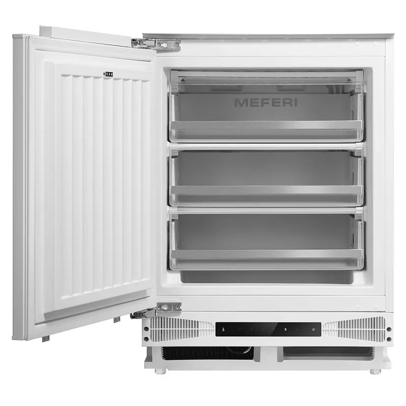 Морозильная камера MEFERI MBF82 LOW FROST LIGHT, встраиваемая под столешницу