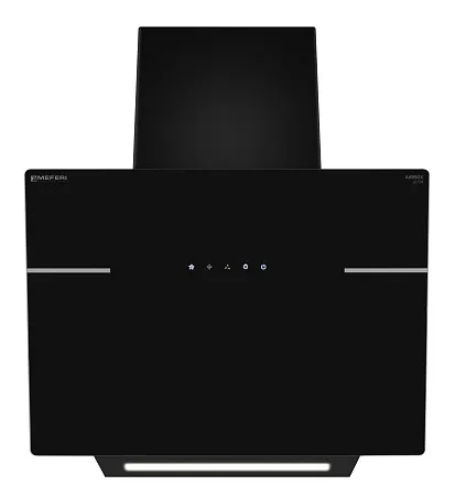 Вытяжка кухонная MEFERI AIRBOX60BK ULTRA, 60 см, наклонная, черная, стекло, производительность 1100 м3/ч, 3 скорости, низкий уровень шума, режимы отвод и рециркуляция, гарантия 3 года Вытяжка кухонная MEFERI AIRBOX60BK ULTRA, 60 см, наклонная, черная, стекло, производительность 1100 м3/ч, 3 скорости, низкий уровень шума, режимы отвод и рециркуляция, гарантия 3 года