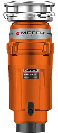 Измельчитель пищевых отходов узкий MEFERI MFD560 SLIM ULTRA с беспроводной кнопкой в комплекте