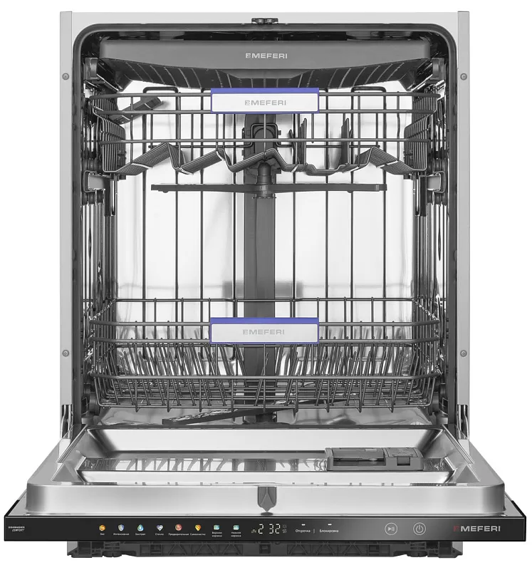 Посудомоечная машина встраиваемая с инвертором MEFERI MDW6083 COMFORT