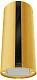 Вытяжка кухонная цилиндрическая островная MEFERI TUBE40GOLD ISLA COMFORT PLUS, 40 см, золотая, производительность 1200 м3/ч, 5 скоростей, режимы отвод и рециркуляция, сенсорное управление, гарантия 3 года