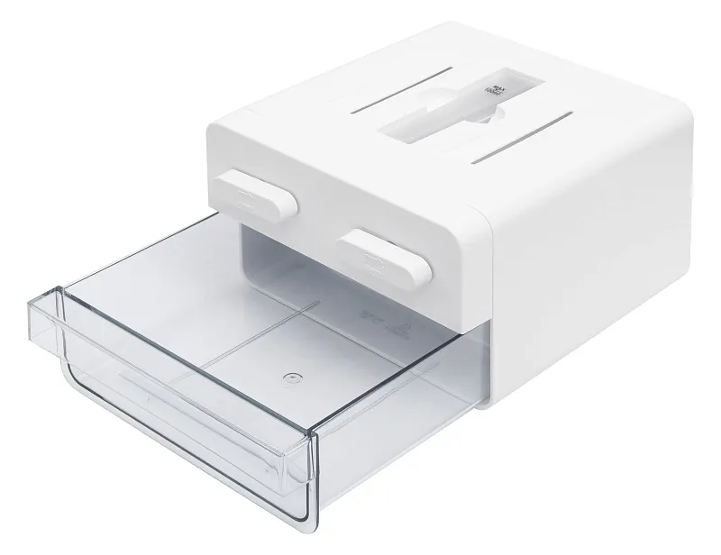 Холодильник отдельностоящий, с инвертором MEFERI MFR83BLACK IX TOTAL NO FROST FRENCH DOOR COMFORT, двухкамерный, с зоной свежести, с льдогенератором