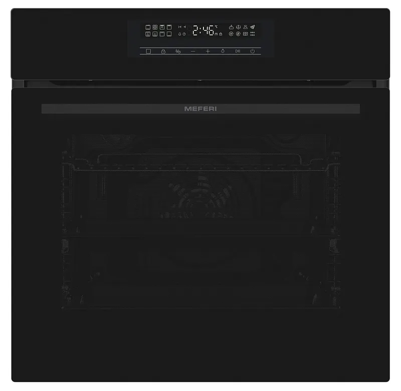 Фото dukhovoy_shkaf_elektricheskiy_meo6016bk_comfort_plus на сайте meferi-home.ru Духовой шкаф электрический MEFERI MEO6016BK COMFORT PLUS - изображение dukhovoy_shkaf_elektricheskiy_meo6016bk_comfort_plus