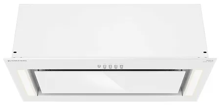 Вытяжка кухонная MEFERI INBOX60WH GLASS POWER, 60 см, полновстраиваемая, белая, стекло, производительность 900 м3/ч, 3 скорости, низкий уровень шума, режимы отвод и рециркуляция, гарантия 3 года Вытяжка кухонная MEFERI INBOX60WH GLASS POWER, 60 см, полновстраиваемая, белая, стекло, производительность 900 м3/ч, 3 скорости, низкий уровень шума, режимы отвод и рециркуляция, гарантия 3 года