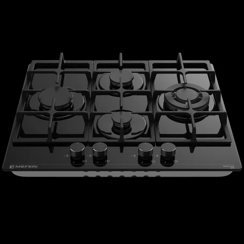 Комплект встраиваемой техники 60см черный MEFERI MS60BK21