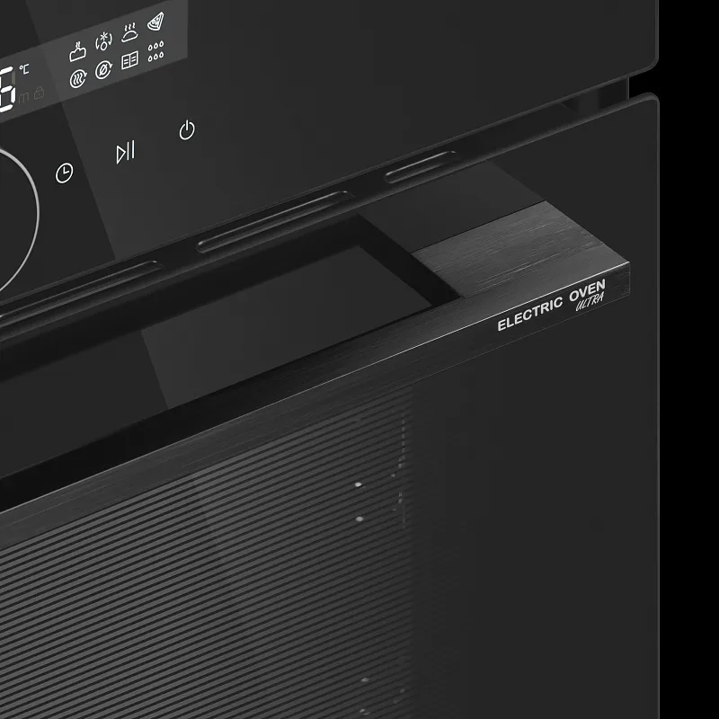 Комплект встраиваемой техники 60см черный MEFERI MS60BK43