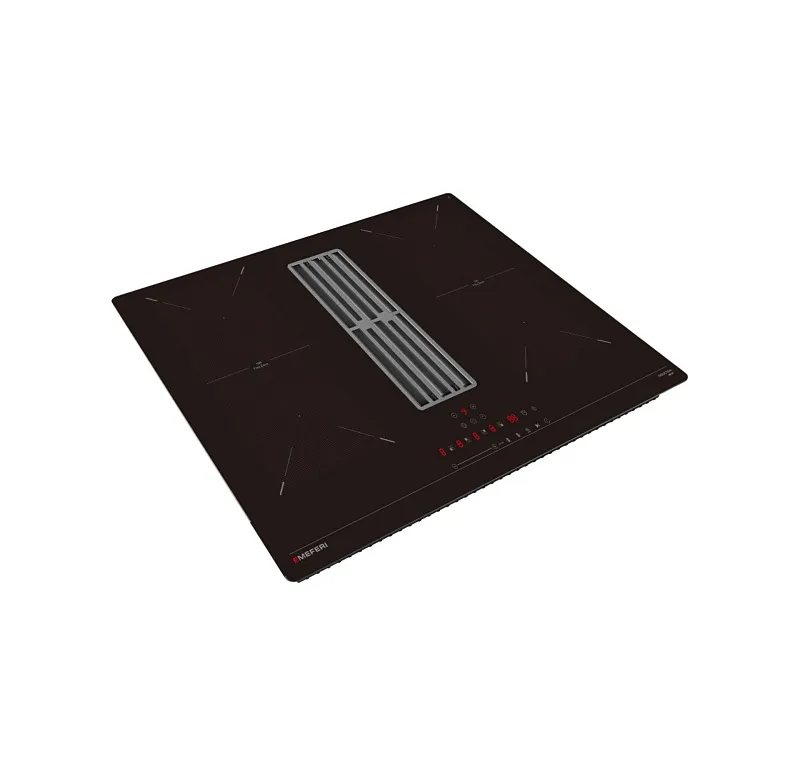 Варочная панель индукционная с вытяжкой MEFERI XSMART75BK COMFORT