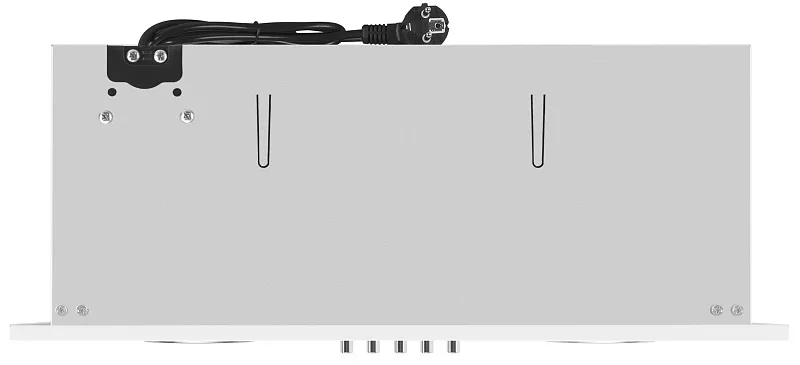 Вытяжка кухонная MEFERI INBOX45WH LIGHT, 45 см, встраиваемая, белая, производительность 650 м3/ч, 3 скорости, низкий уровень шума, режимы отвод и рециркуляция, гарантия 3 года