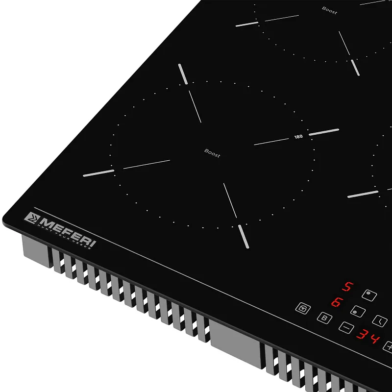 Комплект встраиваемой техники 45 см черный MEFERI MS45BK03