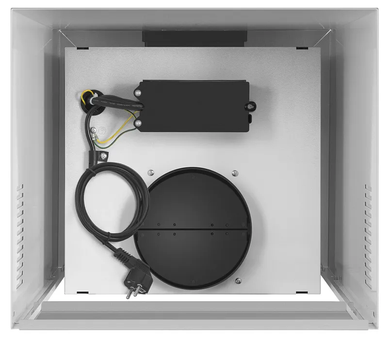 Кубическая вытяжка кухонная MEFERI ROOMBOX40WH COMFORT, пристенная, 40 см, белая, квадратная, производительность 1100 м3/ч, 3 скорости, низкий уровень шума, режимы отвод и рециркуляция, гарантия 3 года