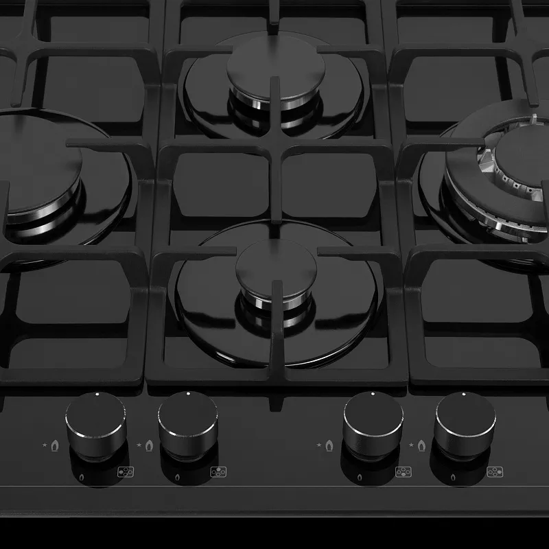 Комплект встраиваемой техники 60см черный MEFERI MS60BK21