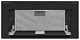 Вытяжка кухонная MEFERI SMARTBOX60BK GLASS POWER, 60 см, встраиваемая, черная, стекло, производительность 900 м3/ч, 3 скорости, низкий уровень шума, режимы отвод и рециркуляция, гарантия 3 года
