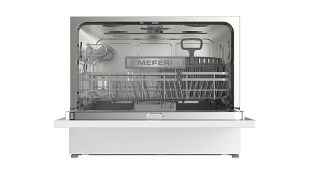 Посудомоечная машина настольная отдельностоящая MEFERI MDW4581WH FS COMPACT POWER Посудомоечная машина настольная отдельностоящая MEFERI MDW4581WH FS COMPACT POWER