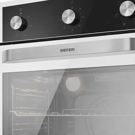Духовой шкаф электрический MEFERI MEO606WH LIGHT Духовой шкаф электрический MEFERI MEO606WH LIGHT