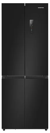Холодильник отдельностоящий с инвертором MEFERI MFR70BK TOTAL NO FROST CROSS DOOR ULTRA