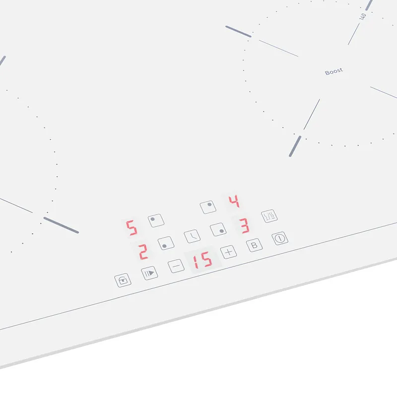 Комплект встраиваемой техники 60см белый MEFERI MS60WH03