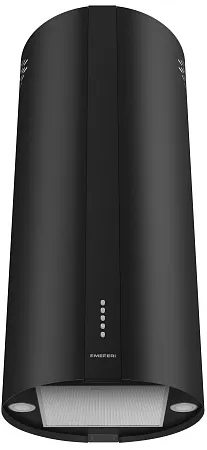 Вытяжка кухонная цилиндрическая островная MEFERI TUBE40BK ISLA POWER, 40 см, черная, производительность 850 м3/ч, 3 скорости, низкий уровень шума, режимы отвод и рециркуляция, гарантия 3 года Вытяжка кухонная цилиндрическая островная MEFERI TUBE40BK ISLA POWER, 40 см, черная, производительность 850 м3/ч, 3 скорости, низкий уровень шума, режимы отвод и рециркуляция, гарантия 3 года
