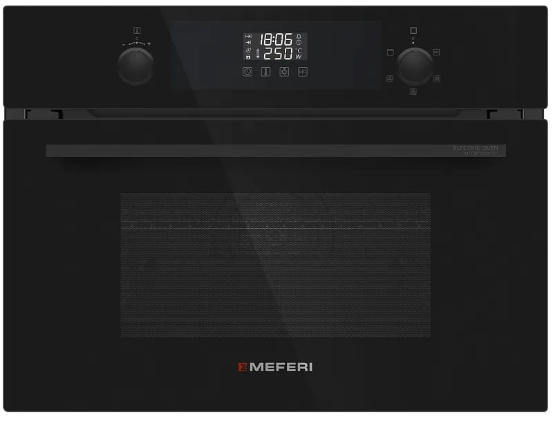 Духовой шкаф электрический MEFERI MEO607BK MICROWAVE - изображение dukhovoy_shkaf_elektricheskiy_meo607bk_microwave  