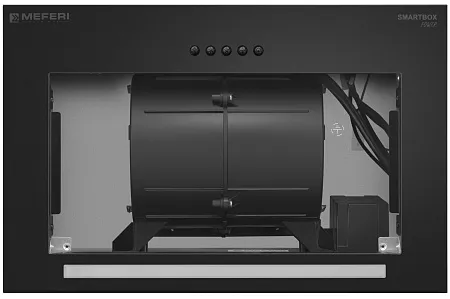 Вытяжка кухонная MEFERI SMARTBOX45BK POWER, 45 см, встраиваемая, черная, производительность 900 м3/ч, 3 скорости, низкий уровень шума, режимы отвод и рециркуляция, гарантия 3 года Вытяжка кухонная MEFERI SMARTBOX45BK POWER, 45 см, встраиваемая, черная, производительность 900 м3/ч, 3 скорости, низкий уровень шума, режимы отвод и рециркуляция, гарантия 3 года