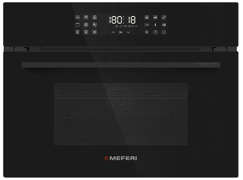 Духовой шкаф электрический MEFERI MEO609BK MICROWAVE - изображение dukhovoy_shkaf_elektricheskiy_meo609bk_microwave  