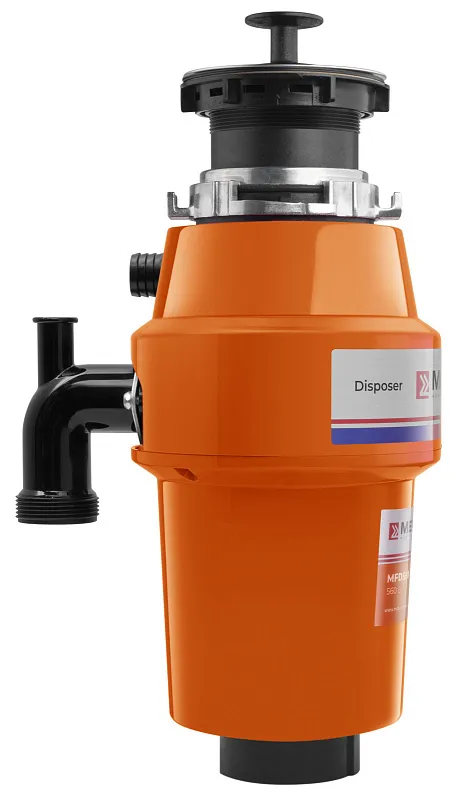 Измельчитель пищевых отходов MEFERI MFD560 PUSH ULTRA с пневмокнопкой в комплекте