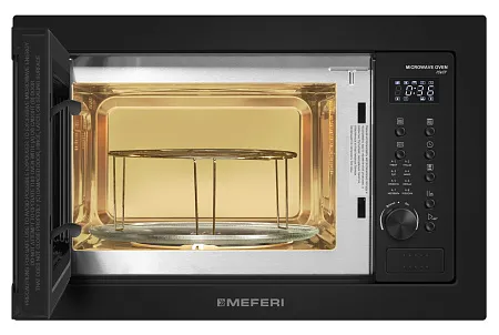 Микроволновая печь встраиваемая MEFERI MMO6025BK POWER Микроволновая печь встраиваемая MEFERI MMO6025BK POWER