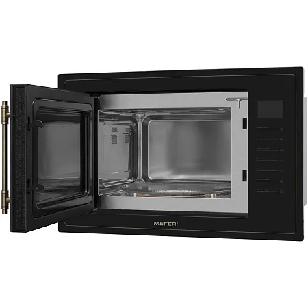 Микроволновая печь встраиваемая MEFERI MMO6025BK RETRO Микроволновая печь встраиваемая MEFERI MMO6025BK RETRO