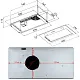 Вытяжка кухонная MEFERI INBOX60WH LIGHT, 60 см, полновстраиваемая, белая, производительность 650 м3/ч, 3 скорости, низкий уровень шума, режимы отвод и циркуляция, гарантия 3 года