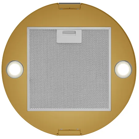 Вытяжка кухонная цилиндрическая островная MEFERI TUBE40GOLD ISLA COMFORT PLUS, 40 см, золотая, производительность 1200 м3/ч, 5 скоростей, режимы отвод и рециркуляция, сенсорное управление, гарантия 3 года Вытяжка кухонная цилиндрическая островная MEFERI TUBE40GOLD ISLA COMFORT PLUS, 40 см, золотая, производительность 1200 м3/ч, 5 скоростей, режимы отвод и рециркуляция, сенсорное управление, гарантия 3 года