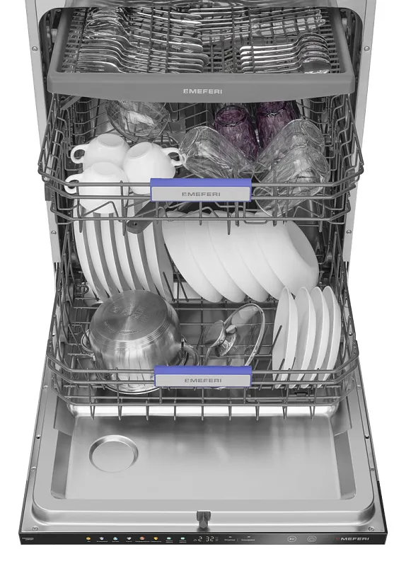 Посудомоечная машина встраиваемая с инвертором MEFERI MDW6083 COMFORT