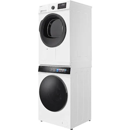 Колонна из стиральной и сушильной машин белая MEFERI MS10WH83 COMFORT Колонна из стиральной и сушильной машин белая MEFERI MS10WH83 COMFORT