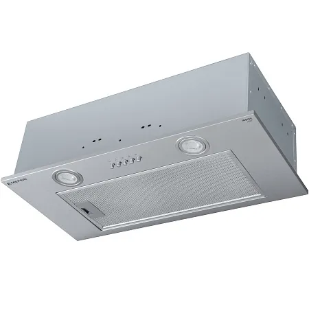 Вытяжка кухонная MEFERI INBOX60IX LIGHT, 60 см, встраиваемая, серая, производительность 650 м3/ч, 3 скорости, низкий уровень шума, режимы отвод и рециркуляция, гарантия 3 года Вытяжка кухонная MEFERI INBOX60IX LIGHT, 60 см, встраиваемая, серая, производительность 650 м3/ч, 3 скорости, низкий уровень шума, режимы отвод и рециркуляция, гарантия 3 года