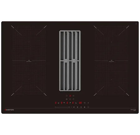 Варочная панель индукционная с вытяжкой MEFERI XSMART75BK COMFORT