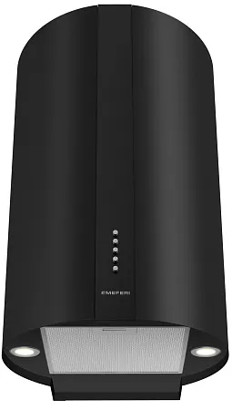 Вытяжка кухонная цилиндрическая настенная MEFERI TUBE40BK POWER, 40 см, черная, производительность 850 м3/ч, 3 скорости, низкий уровень шума, режимы отвод и рециркуляция, гарантия 3 года Вытяжка кухонная цилиндрическая настенная MEFERI TUBE40BK POWER, 40 см, черная, производительность 850 м3/ч, 3 скорости, низкий уровень шума, режимы отвод и рециркуляция, гарантия 3 года