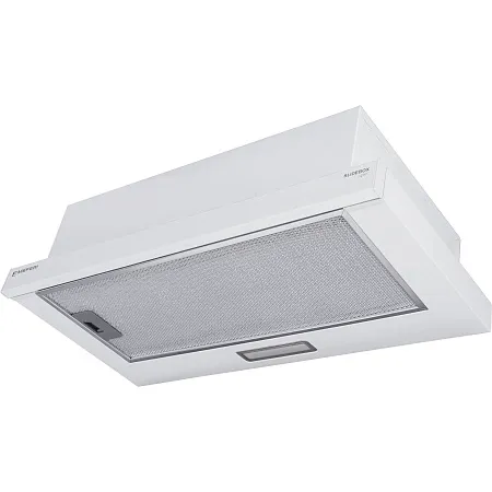 Вытяжка телескопическая кухонная MEFERI SLIDEBOX60WH LIGHT, 60 см, белая, производительность 650 м3/ч, 2 скорости, низкий уровень шума, режимы отвод и рециркуляция, гарантия 3 года Вытяжка телескопическая кухонная MEFERI SLIDEBOX60WH LIGHT, 60 см, белая, производительность 650 м3/ч, 2 скорости, низкий уровень шума, режимы отвод и рециркуляция, гарантия 3 года