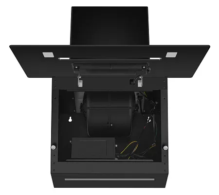 Вытяжка кухонная MEFERI AIRBOX60BK COMFORT PLUS, 60 см, наклонная, черная, стекло, производительность 1200 м3/ч, 3 скорости, низкий уровень шума, режимы отвод и рециркуляция, гарантия 3 года Вытяжка кухонная MEFERI AIRBOX60BK COMFORT PLUS, 60 см, наклонная, черная, стекло, производительность 1200 м3/ч, 3 скорости, низкий уровень шума, режимы отвод и рециркуляция, гарантия 3 года